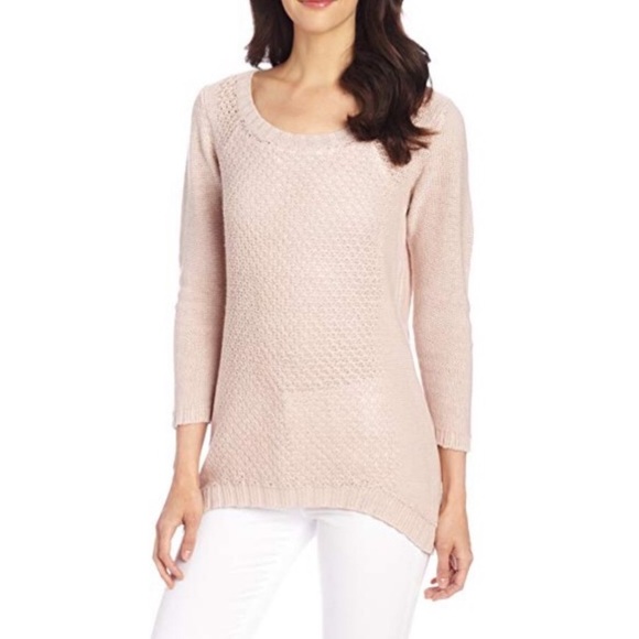 Soft Joie Sweaters - Soft Joie Maven Mesh Sweater in Beige